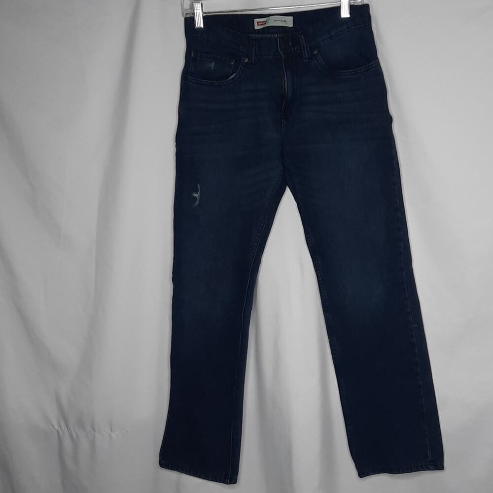Levi's Boys 511 Slim Distressed Jeans Indigo 18Reg